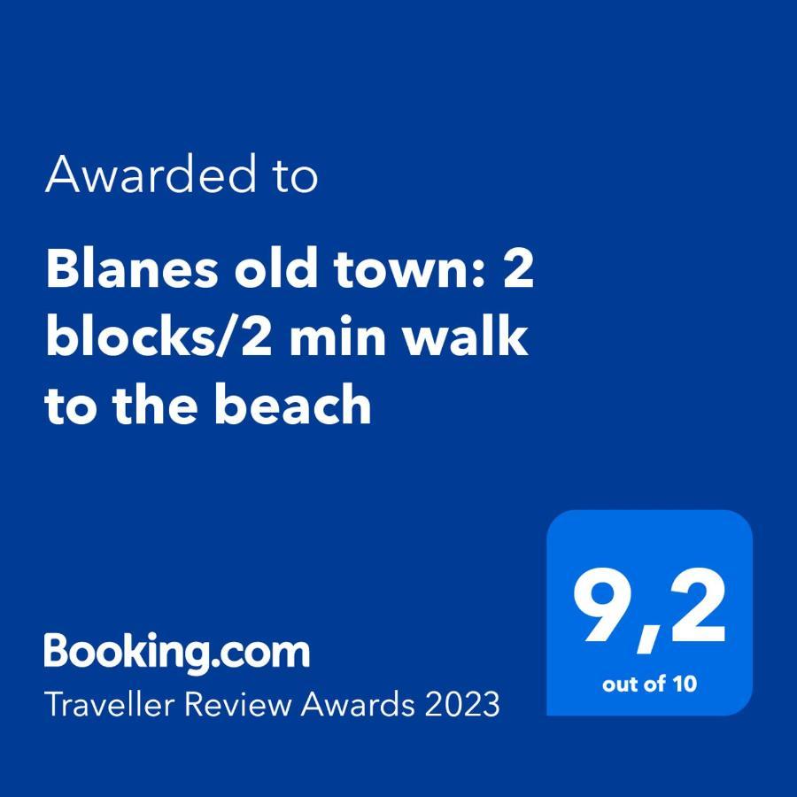 Blanes Old Town: 2 Blocks/2 Min Walk To The Beach Exteriér fotografie